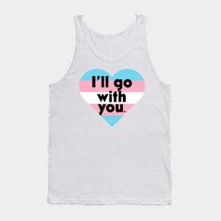 Trans heart Tank Top